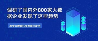 農(nóng)業(yè)大數(shù)據(jù)白皮書揭示關(guān)鍵趨勢 全球800家企業(yè)調(diào)研洞察